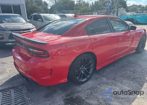 2020 Dodge Charger Scat Pack Rwd from USA, damaged, VIN 2C3CDXGJ0LH160120